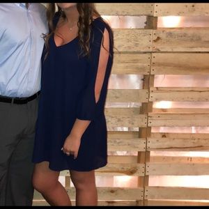 Lulus Navy blue dress